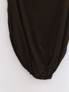 BASERANGE 25 Early Spring Organic Cotton Large Neckline Irregular Vest BAS-TOTUT-RC-SU25-FOVEA